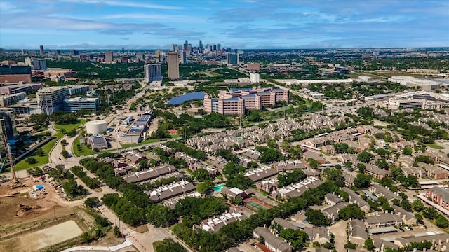 7447 Cambridge St, Houston, TX 77054 - aerial view of property's location with nearby urban area