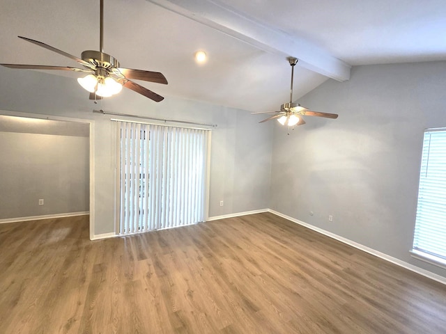 11711 Memorial Dr Unit 97, Houston, TX 77024 - empty room with baseboards and ceiling fan