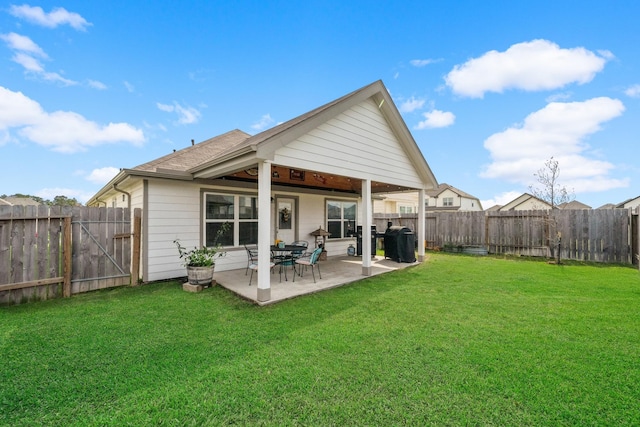 118 Bobcat Bnd, Huntsville, TX 77320 - back of property featuring a patio