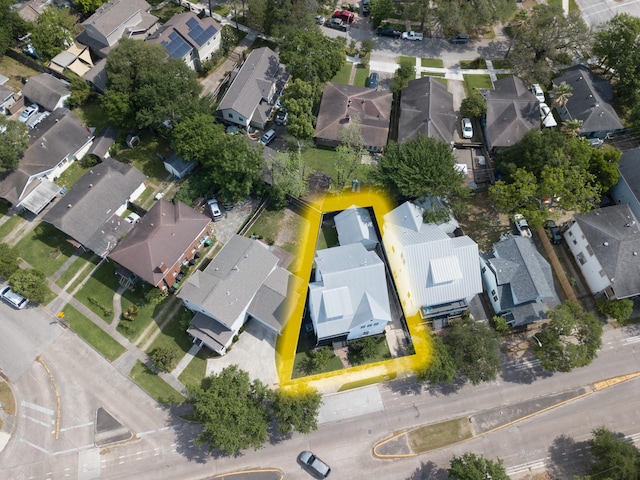 drone / aerial view featuring a residential view