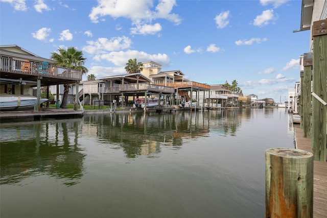 22118 Matagorda Dr, Galveston, TX 77554 - view of water feature