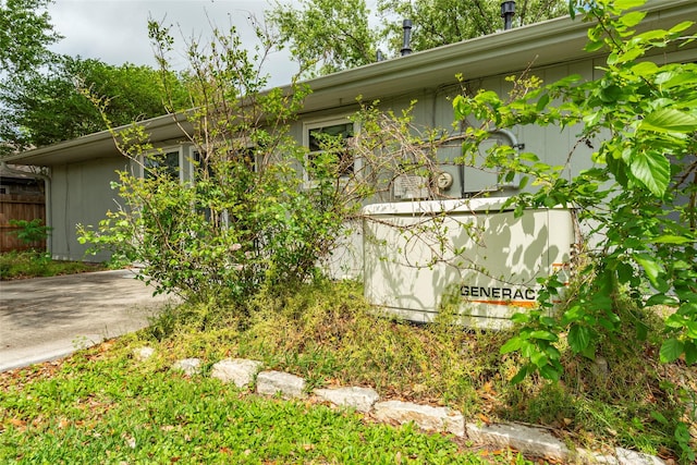 view of side of home