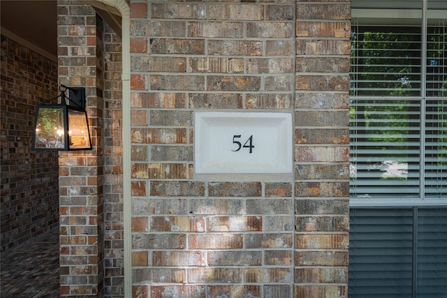 54 N Crossed Birch Pl, The Woodlands, TX 77381 - exterior details featuring brick siding