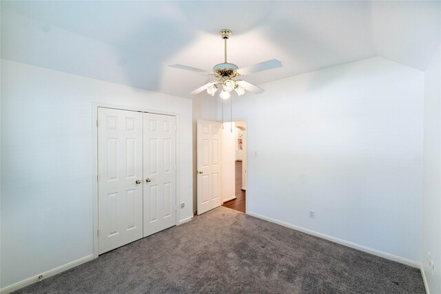 54 N Crossed Birch Pl, The Woodlands, TX 77381 - unfurnished bedroom with carpet flooring, baseboards, and a closet