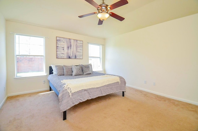 13216 Castlewind Ln, Pearland, TX 77584 - bedroom with baseboards and light colored carpet