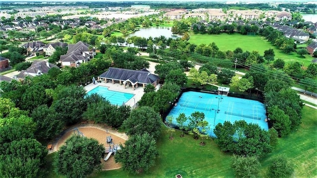 13216 Castlewind Ln, Pearland, TX 77584 - birds eye view of property