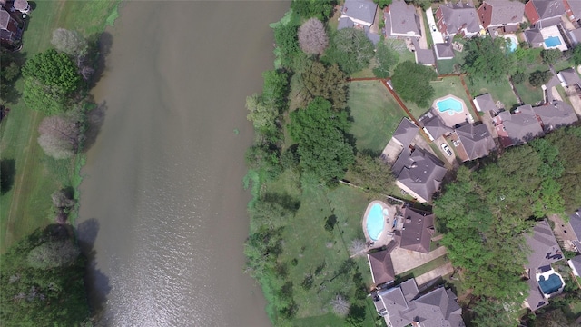 birds eye view of property featuring a residential view