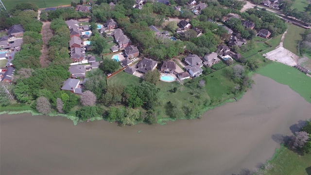 birds eye view of property featuring a residential view