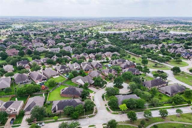 bird's eye view featuring a residential view