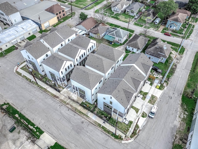 1707 Milby St, Houston, TX 77003 - drone / aerial view featuring a residential view