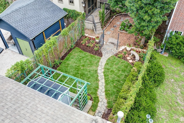 2614 Stanford St, Houston, TX 77006 - aerial view of property and surrounding area