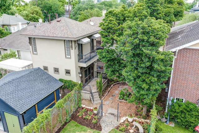 2614 Stanford St, Houston, TX 77006 - view from above of property