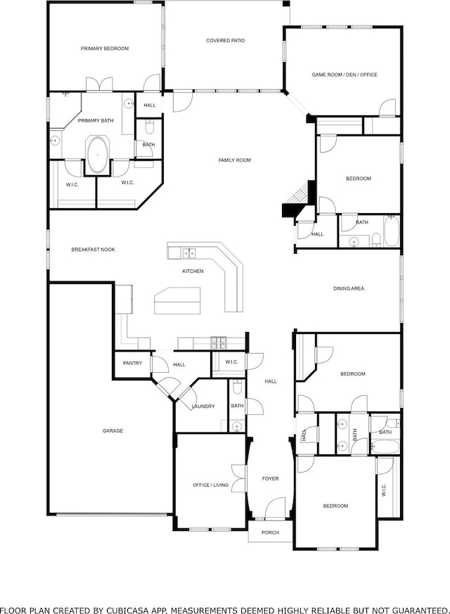 15306 Guava Vis, Conroe, TX 77302 - floor plan / room layout