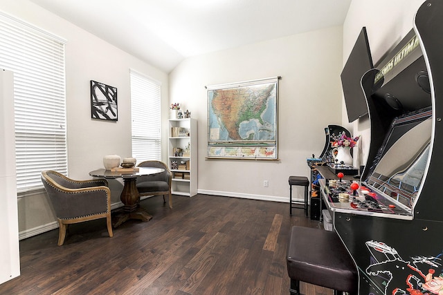2502 Crossvine Dr, Katy, TX 77494 - home office featuring baseboards and wood finished floors