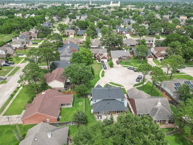 birds eye view of property featuring a residential view
