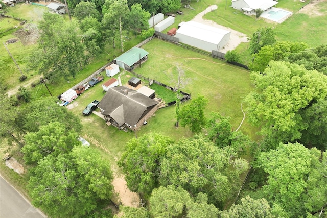 drone / aerial view