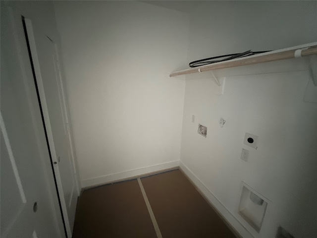 27111 Bel Air Point Ln, Katy, TX 77493 - washroom featuring electric dryer hookup and laundry area