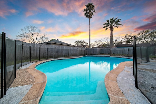 1226 Westgreen Blvd, Katy, TX 77450 - view of pool with a fenced in pool and a fenced backyard