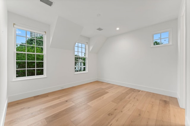 2530 Stanmore Dr, Houston, TX 77019 - additional living space featuring light wood-style flooring, baseboards, and recessed lighting