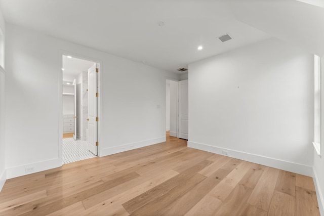 2530 Stanmore Dr, Houston, TX 77019 - empty room with light wood finished floors, recessed lighting, and baseboards