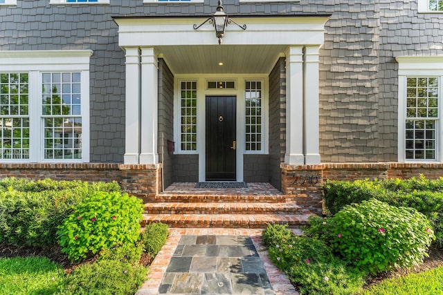 2530 Stanmore Dr, Houston, TX 77019 - entrance to property with brick siding