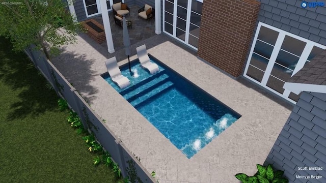 2530 Stanmore Dr, Houston, TX 77019 - view of swimming pool