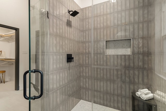 full bath featuring a stall shower