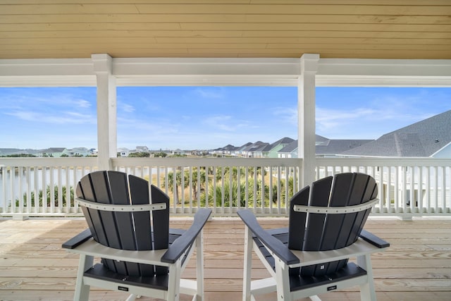 4014 Miramar Ct, Galveston, TX 77554 - view of deck