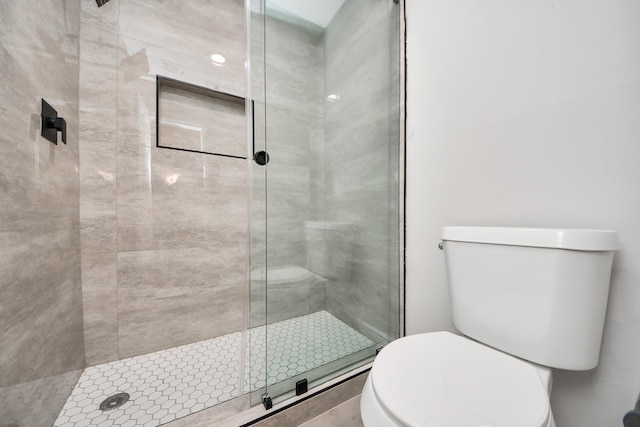 16315 Summer Dew Ln, Houston, TX 77095 - bathroom with toilet and a stall shower