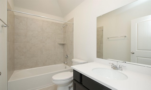 4439 Azalea Blossom Rd, Pinehurst, TX 77362 - full bath featuring shower / bathtub combination, toilet, and vanity