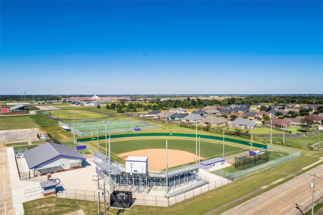 drone / aerial view