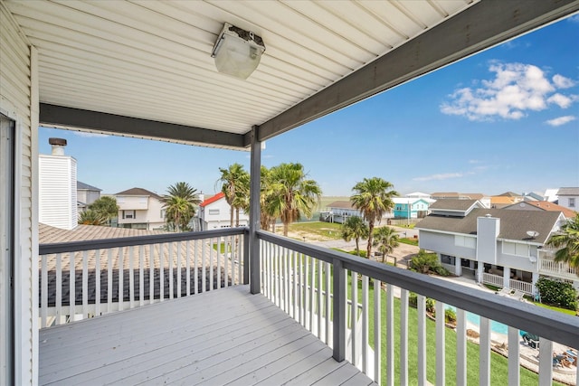 138 Isles End Rd, Tiki Island, TX 77554 - deck with a residential view