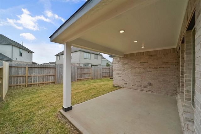 1710 Portia Ln, Conroe, TX 77301 - view of patio / terrace featuring fence