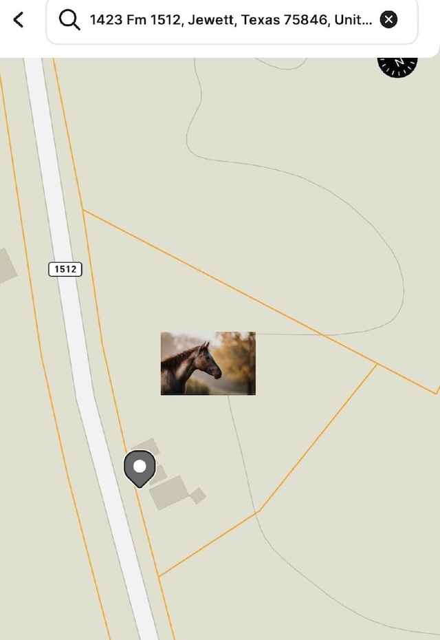 1423 Fm 1512, Jewett, TX 75846 - map / location