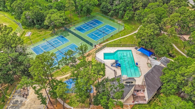 aerial view