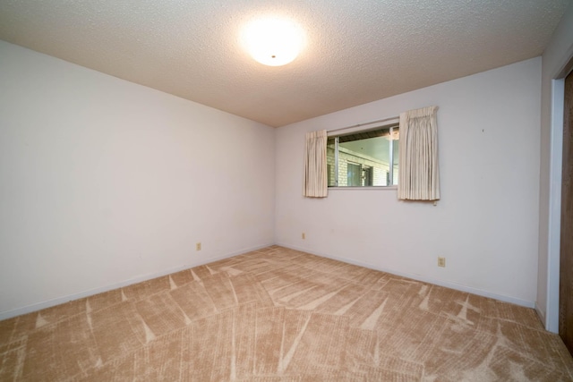 empty room with light carpet