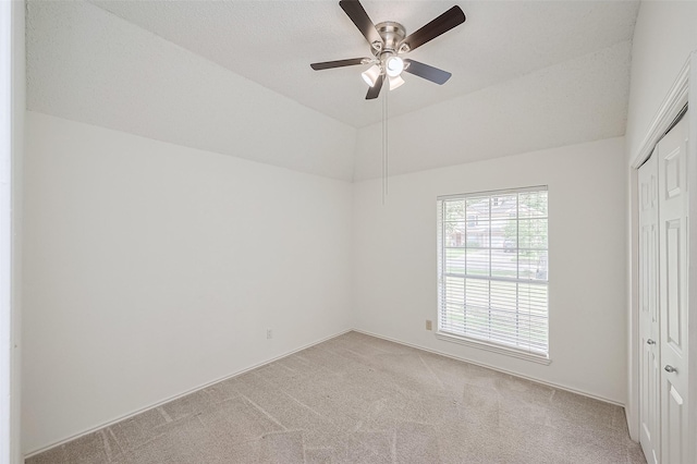 2502 Knollbrook Ln, Spring, TX 77373 - unfurnished bedroom featuring a closet, ceiling fan, and light carpet