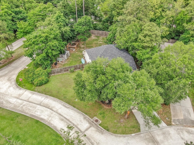 aerial view
