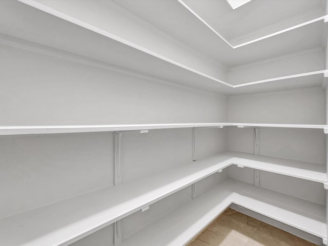 view of pantry