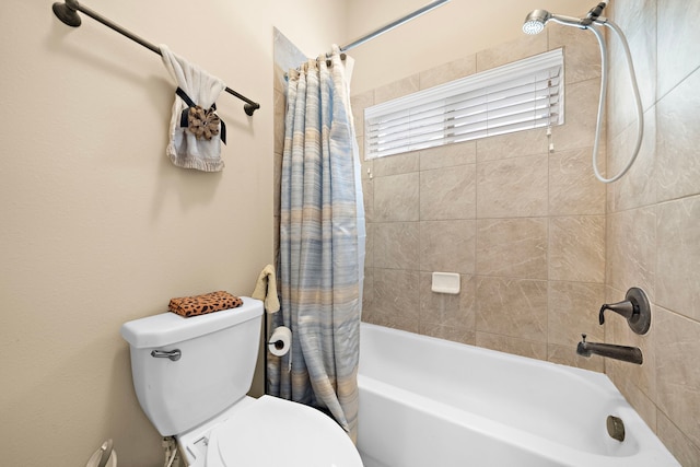 13105 Parc Cove Ct, Cypress, TX 77429 - full bath with shower / bath combo with shower curtain and toilet