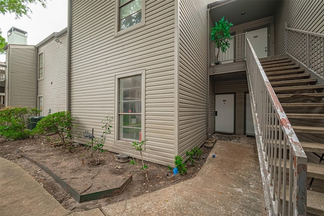 view of entrance to property