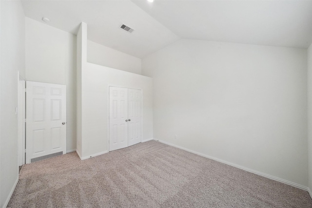 222 N Lynx Trl, Montgomery, TX 77316 - bonus room with visible vents, carpet, baseboards, and vaulted ceiling