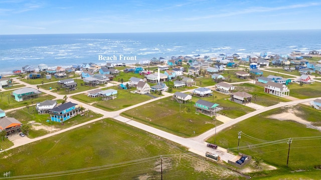 13114 Coronado Dr, Freeport, TX 77541 - birds eye view of property with a water view and a residential view