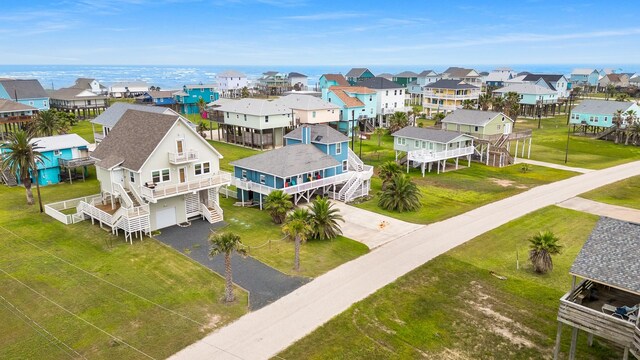 13114 Coronado Dr, Freeport, TX 77541 - bird's eye view with a residential view