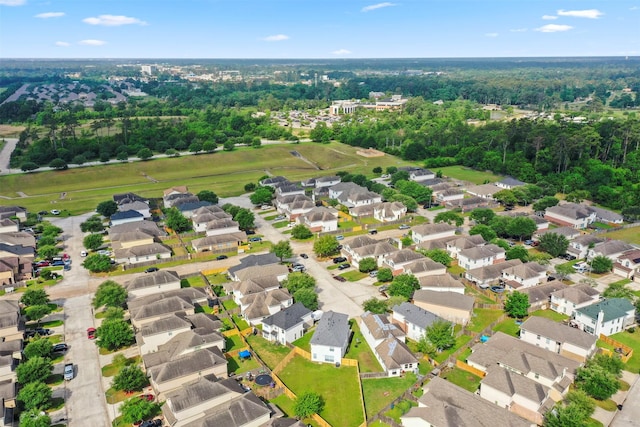 birds eye view of property featuring a residential view