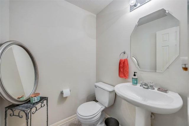 15334 Forest Creek Farms Dr, Cypress, TX 77429 - half bathroom featuring toilet and a sink
