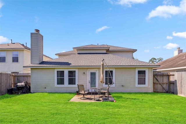 15334 Forest Creek Farms Dr, Cypress, TX 77429 - back of house featuring a patio and a shingled roof