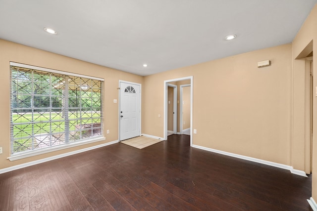 2022 Willow Wisp Ln, Spring, TX 77388 - interior space featuring baseboards, wood-type flooring, and recessed lighting