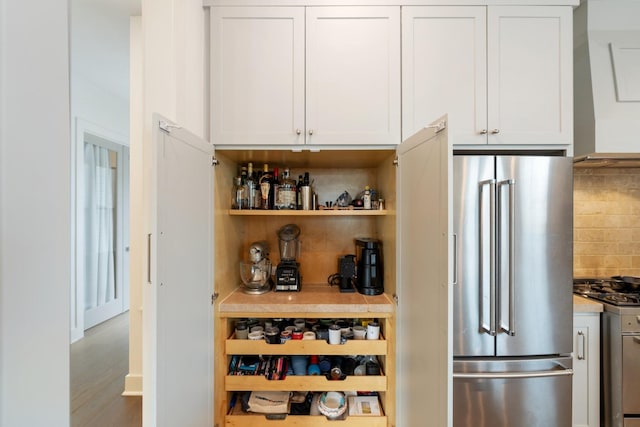 view of pantry