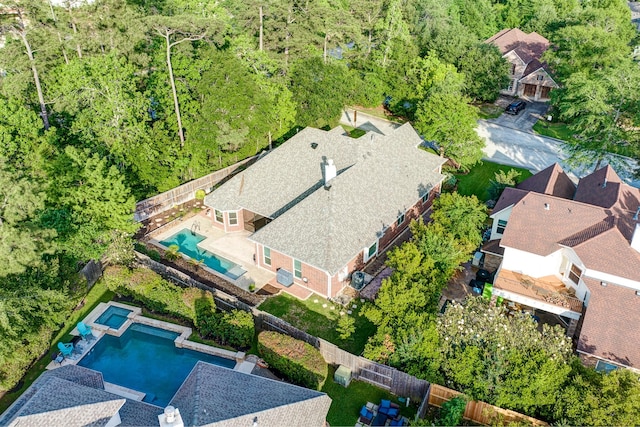 aerial view